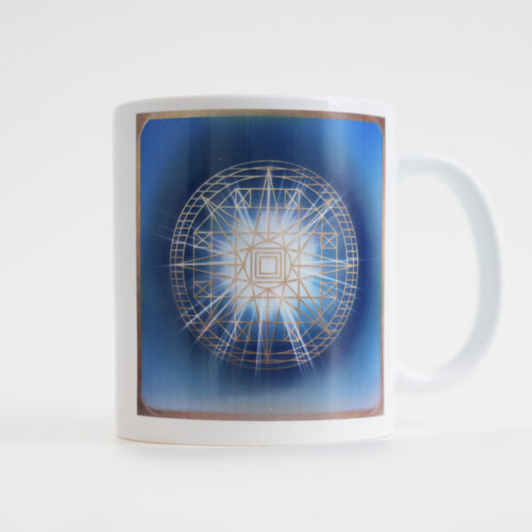 01 – Energie-Tasse Meister EL Morya; 1. Farbstrahl: saphirblau