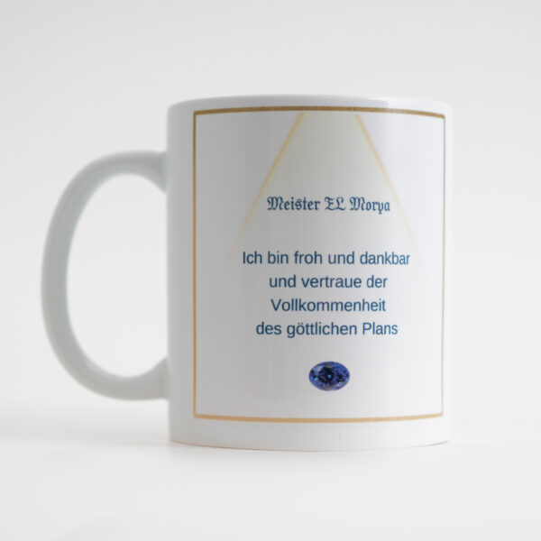 01 – Energie-Tasse Meister EL Morya; 1. Farbstrahl: saphirblau – Bild 2