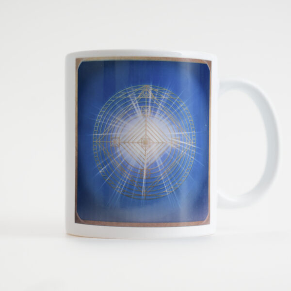 01 – Energie-Tasse Erzengel Michael 1. Farbstrahl: saphirblau