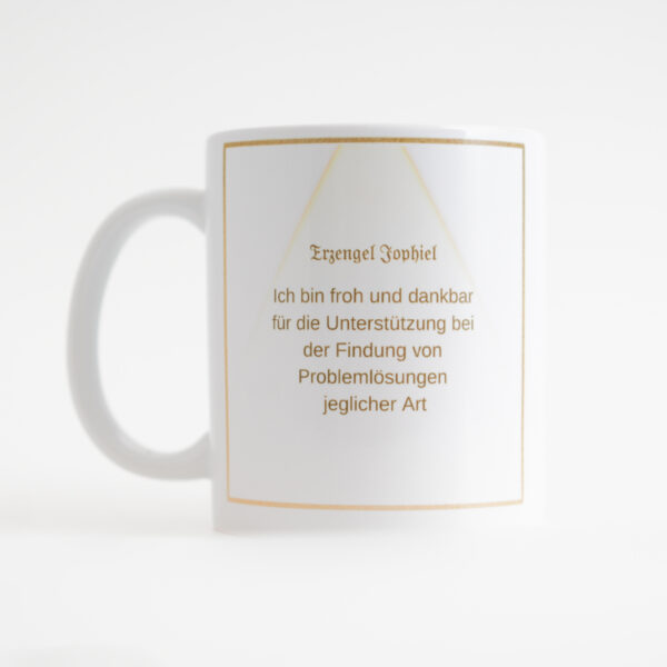 02 – Energie-Tasse Erzengel Jophiel; 2. Farbstrahl: goldgelb – Bild 4