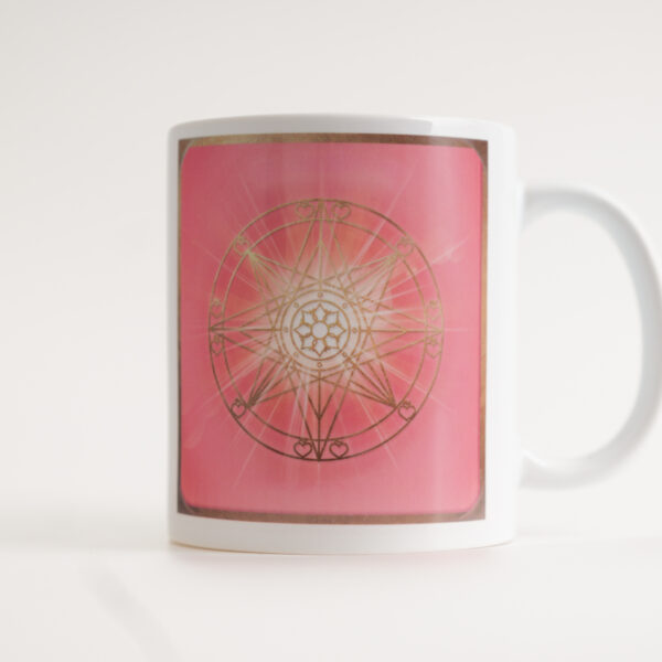 03 – Energie-Tasse Meisterin Rowena 3. Farbstrahl: rosa
