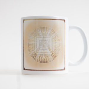 04 – Energie-Tasse Erzengel Gabriel 4. Farbstrahl: kristallin-weiß
