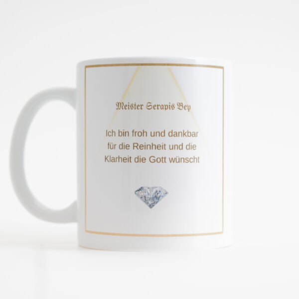 04 – Energie-Tasse Meister Serapis Bey 4. Farbstrahl: kristallin-weiß – Bild 4