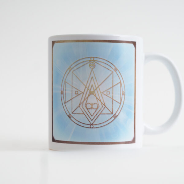 04 – Energie-Tasse Meister Serapis Bey 4. Farbstrahl: kristallin-weiß