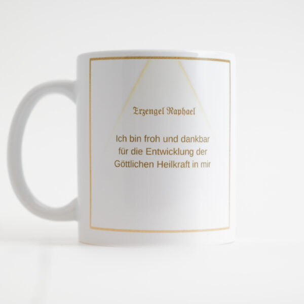 05 – Energie-Tasse Meister Hilarion 5. Farbstrahl: smaragdgrün – Bild 2
