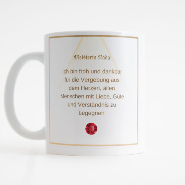 06 – Energie-Tasse Meisterin Nada 6. Farbstrahl: rubinrot – Bild 2