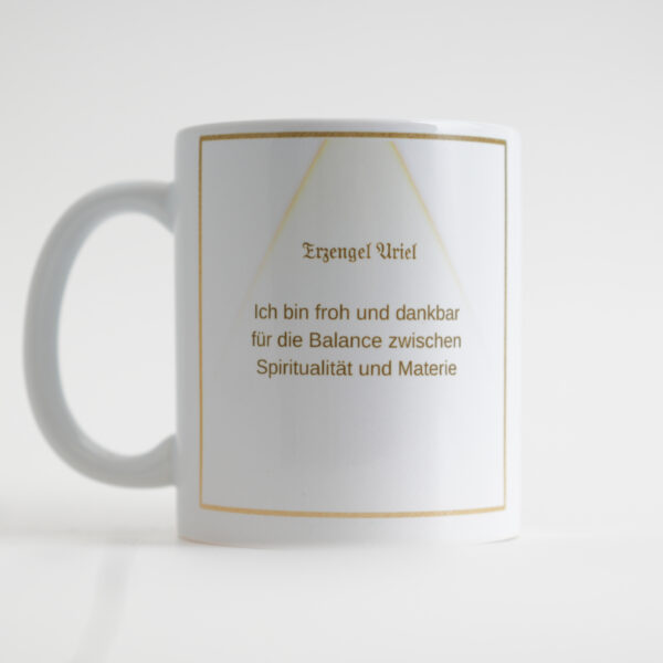06 – Energie-Tasse Erzengel Uriel; 6. Farbstrahl: rubinrot – Bild 2