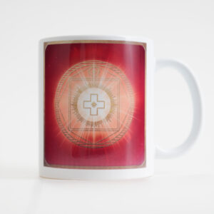 06 – Energie-Tasse Erzengel Uriel; 6. Farbstrahl: rubinrot