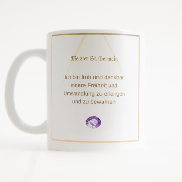 07 – Energie-Tasse Meister St. Germain 7. Farbstrahl: violett – Bild 4