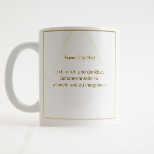 07 – Energie-Tasse Erzengel Zadkiel 7. Farbstrahl: violett – Bild 3