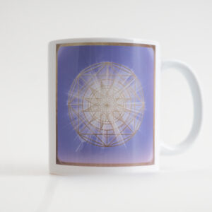 07 – Energie-Tasse Erzengel Zadkiel 7. Farbstrahl: violett