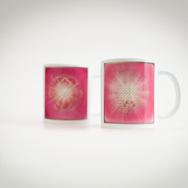 09 – Energie-Tasse Erzengel Anthriel; 9. Farbstrahl: magenta – Bild 2