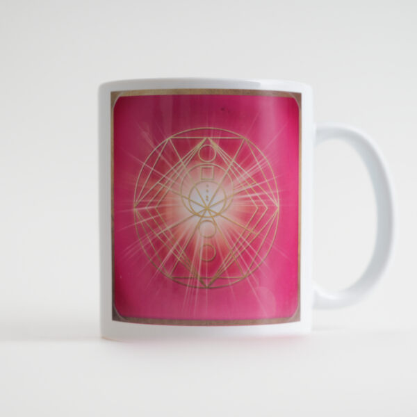 09 – Energie-Tasse Erzengel Anthriel; 9. Farbstrahl: magenta