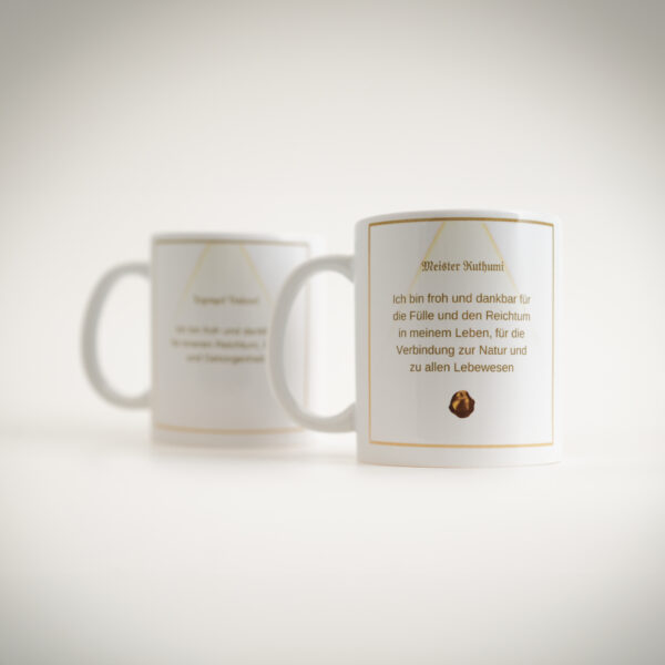 10 – Energie-Tasse Erzengel Valeoel 10. Farbstrahl: gold – Bild 4