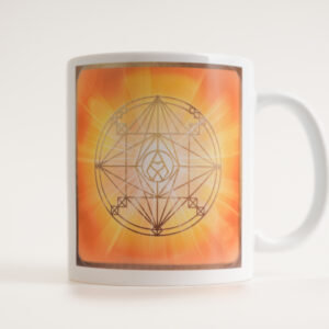 10 – Energie-Tasse Meister Kuthumi; 10. Farbstrahl: gold