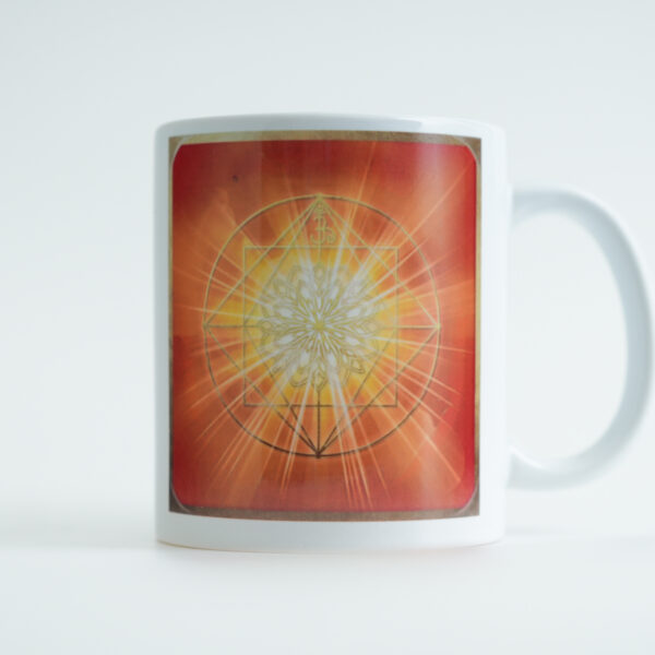11 – Energie-Tasse Erzengel Perpethiel; 11. Farbstrahl: orange-gold