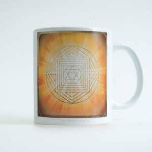 10 – Energie-Tasse Erzengel Valeoel 10. Farbstrahl: gold