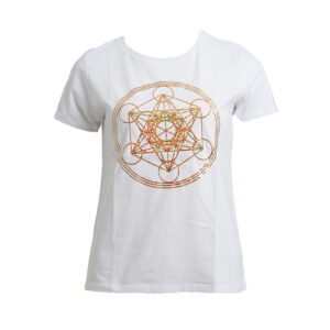 Energie-Shirt mit liegender Acht Erzengel Metatron Farbstrahl: Alle
