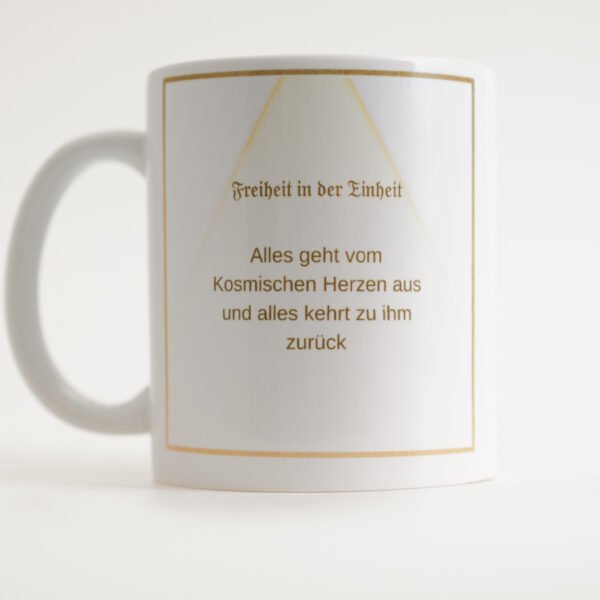 00 – Energie-Tasse Kosmisches Herz – Freiheit in der Einheit – Bild 2