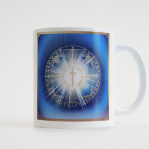 01 – Energie-Tasse Elohim Herkules, 01. Farbstrahl: saphirblau