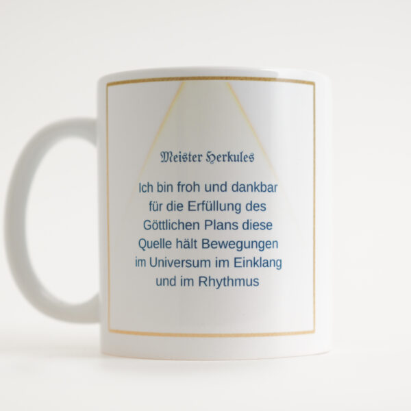 01 – Energie-Tasse Elohim Herkules, 01. Farbstrahl: saphirblau – Bild 2