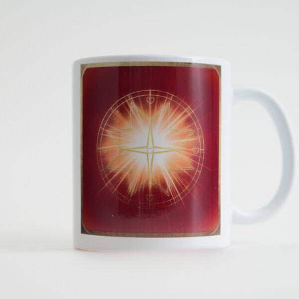06 – Energie-Tasse Maria Magdalena, 6. Farbstrahl: rubinrot