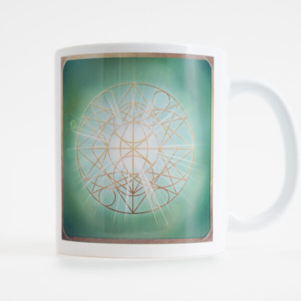 05 – Energie-Tasse Atlantischer Priester Pelez, 5. Farbstrahl: smaragdgrün