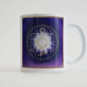 07 – Energie-Tasse Meisterin Virgo, 7. Farbstrahl: violett-weiß