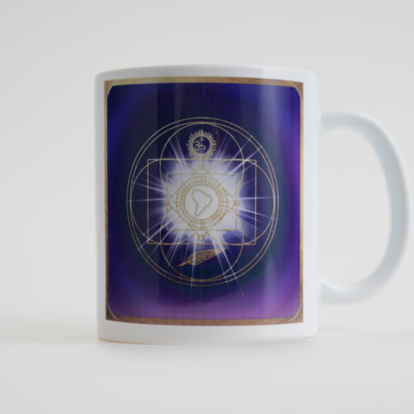 07 – Energie-Tasse Meisterin Virgo, 7. Farbstrahl: violett-weiß